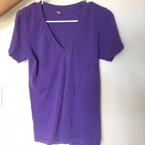 Purple American Apparel top